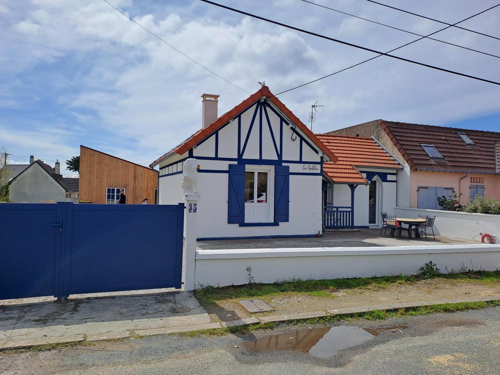 Les Goelettes A 250 M De La Plage Barneville-Carteret Exterior foto